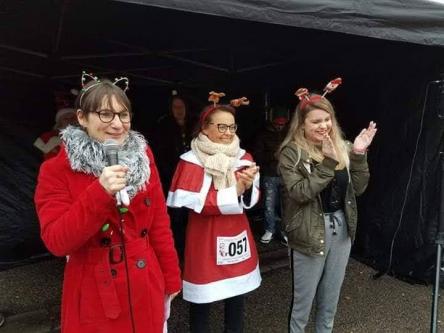 La course des peres noel decembre 2019